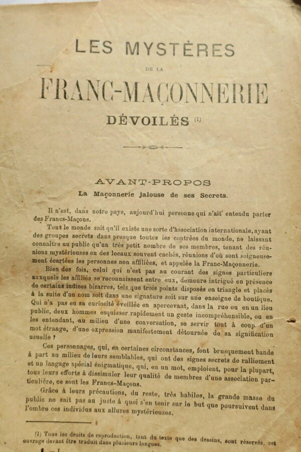 Franc-Maçonnerie dévoilés TAXIL – Image 4