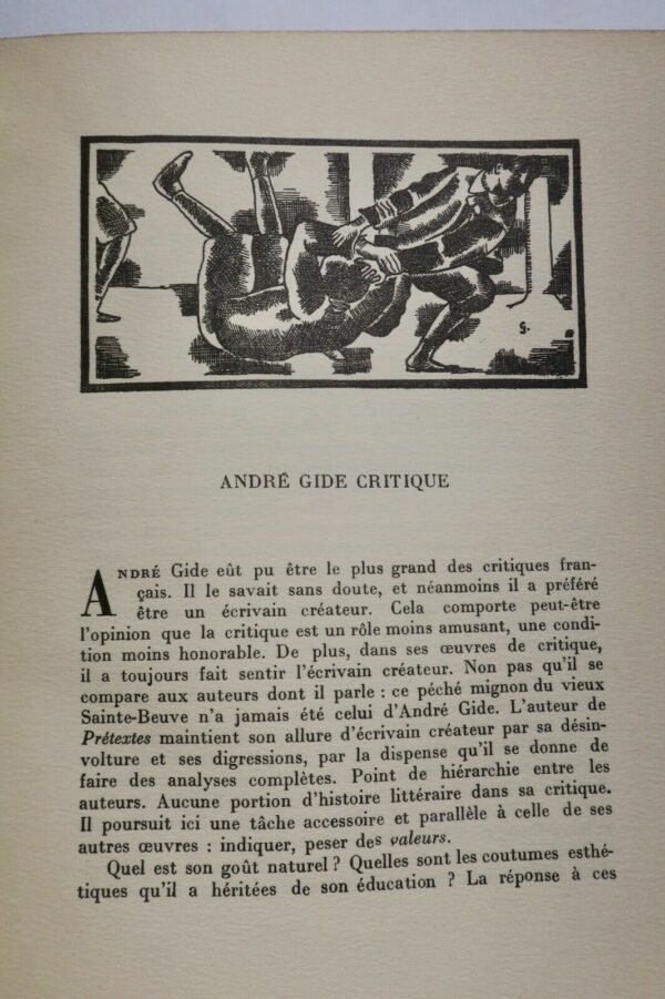 GIDE Hommage à André Gide 1928 – Image 4