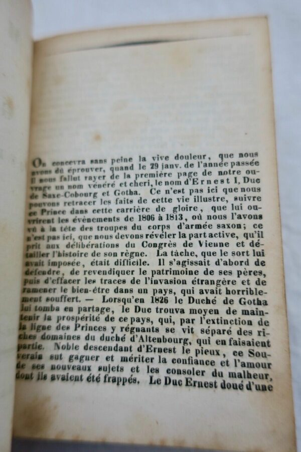 GOTHA Almanach de Gotha 1844 & 1845 Annuaire généalogique, diplomatique et ... – Image 16