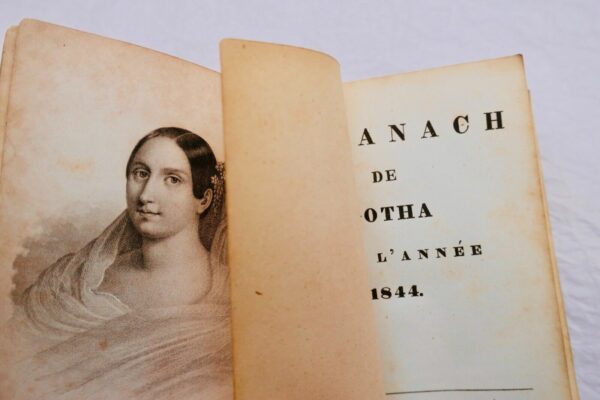 GOTHA Almanach de Gotha 1844 & 1845 Annuaire généalogique, diplomatique et ... – Image 5