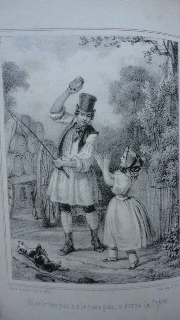 GRAVES ET GAI, ROSE ET GRIS 1837