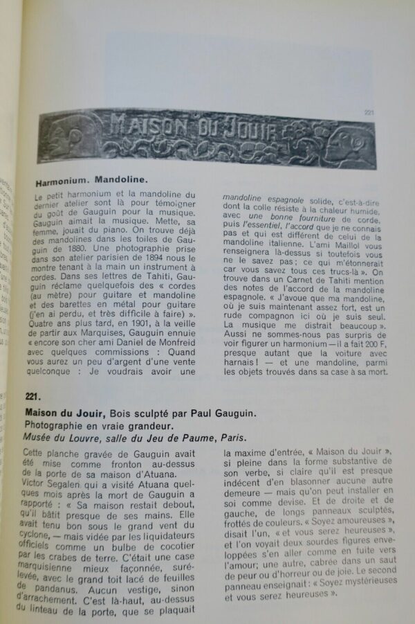 Gauguin Catalogue du Musée Gauguin, Papeari, Tahiti – Image 4