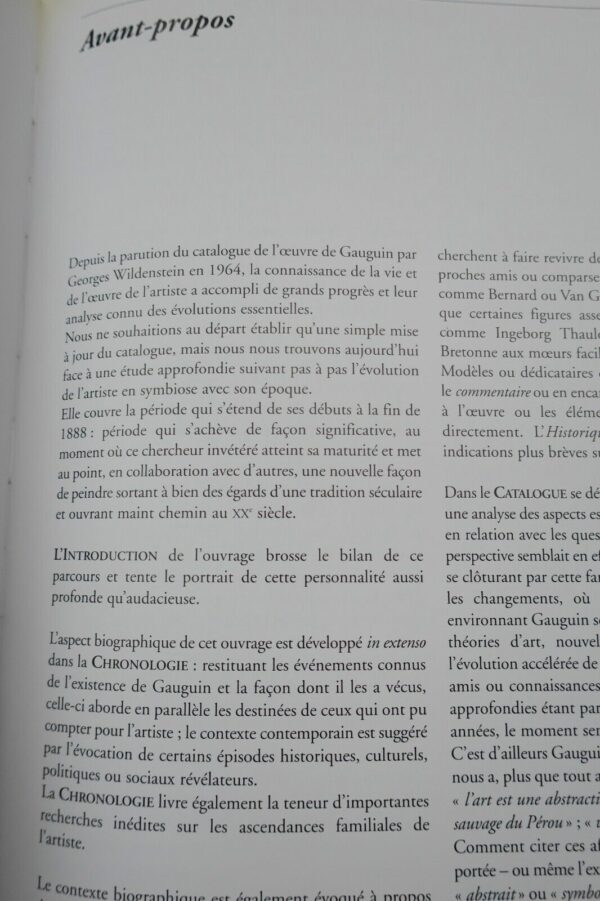 Gauguin, Paul Daniel Wildenstein CATALOGUE DE L'OEUVRE PEINT – Image 15