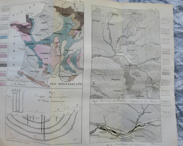 Géologie EDWARDS M. MILNE, COMTE  CAHIERS D'HISTOIRE NATURELLE 1853