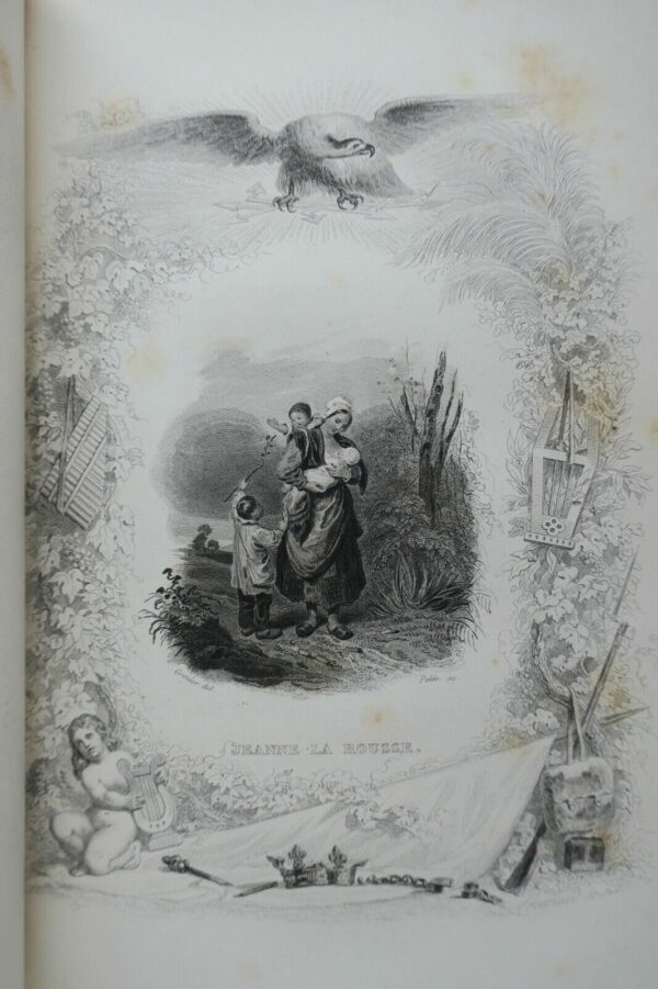 Grandville  Beranger. Nouvelle édition illustrée  par Grandville 1839 – Image 5