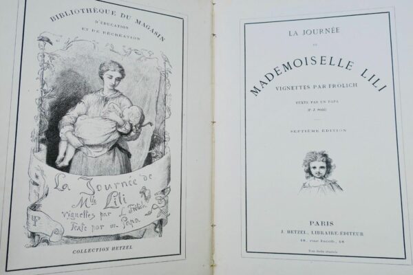 HETZEL journée de mademoiselle Lili, vignettes par Frolich – Image 6