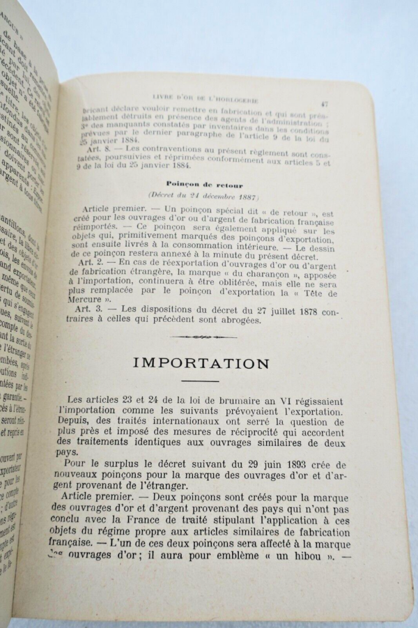 Horlogerie Annuaire "Argus". Livre d'or de l'horlogerie,de la bijouterie 1912-13 – Image 11