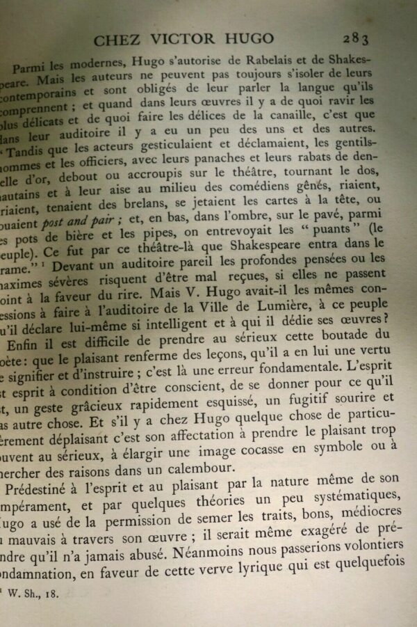 Hugo  L'Esprit dans les oeuvres poétiques de Victor Hugo 1911 – Image 3