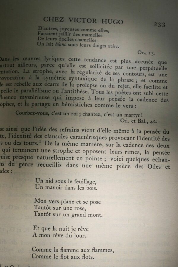 Hugo  L'Esprit dans les oeuvres poétiques de Victor Hugo 1911 – Image 4