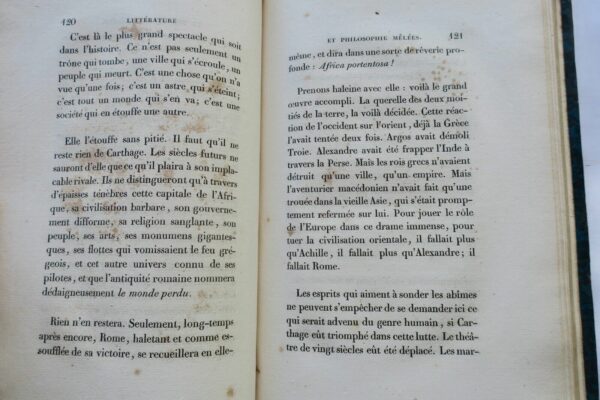 Hugo (Victor)  LITTERATURE ET PHILOSOPHIE MELEES 1834 – Image 9