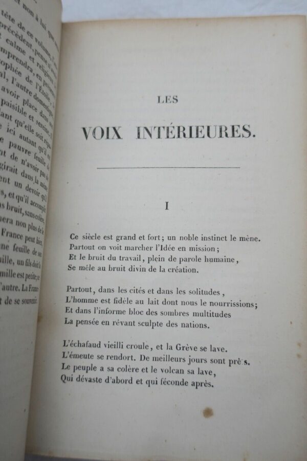 Hugo, Victor Les Voix Intérieures. Les Rayons et les Ombres. 1869 – Image 4