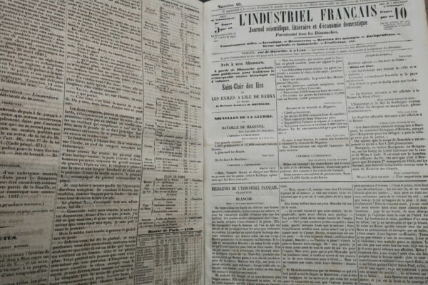 Industriel l'industriel français, journal scientifique, litt- & d'éco 1859-1863 – Image 6