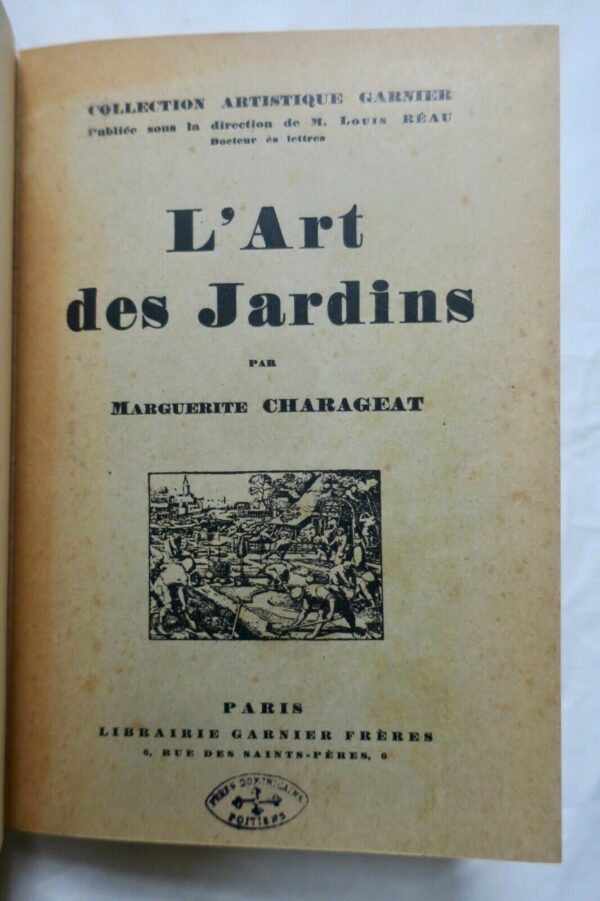 Jardin Art des Jardins. Précis historique sur l'art des jardins 1930 Charageat – Image 6