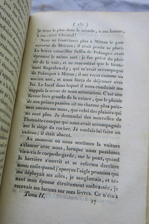 KOTZBUE L'année la plus remarquable de ma vie Suivi d'une réfutation Russie 1802 – Image 4