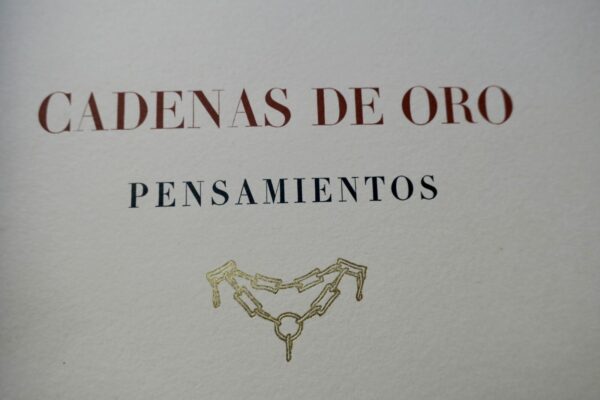 LARRAGOITI  CADENAS DE HIERRO. CADENAS DE ORO PENSAMIENTOS – Image 11