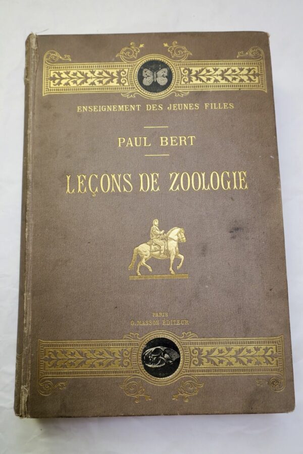 LEÇONS DE ZOOLOGIE  Enseignement secondaire des jeunes filles. 1881