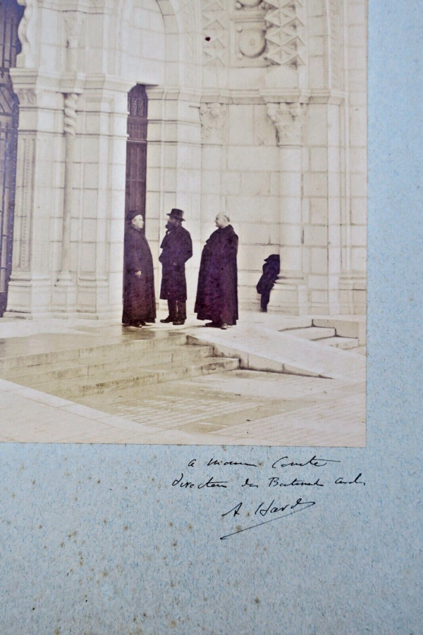 LOURDES vers 1890 dédicaces de Jules COMTE directeur des batiments