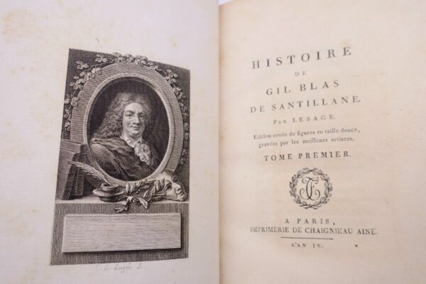 Lesage Histoire de Gil Blas de Santillane 1804 rel. Allo – Image 13