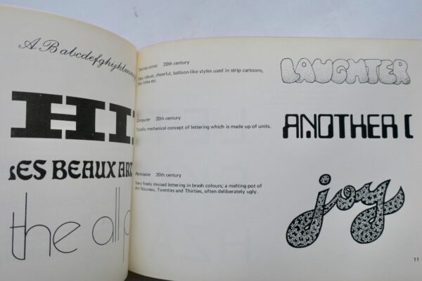 Letter An Introduction to Lettering 1973 – Image 9