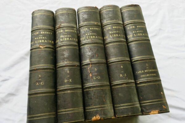 Libraire Brunet Manuel du libraire et de l'amateur de livres 1842 – Image 3