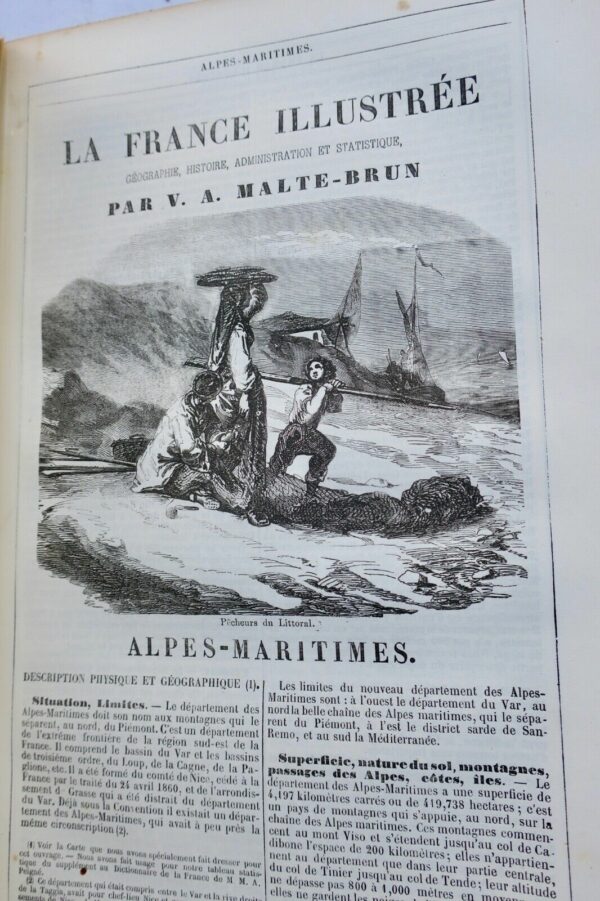 MALTE-BRUN La France illustrée. Géographie, histoire, administration... 1855 – Image 14