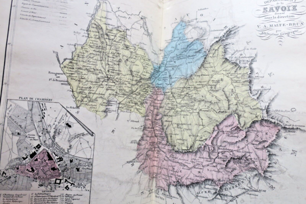 MALTE-BRUN La France illustrée. Géographie, histoire, administration... 1855