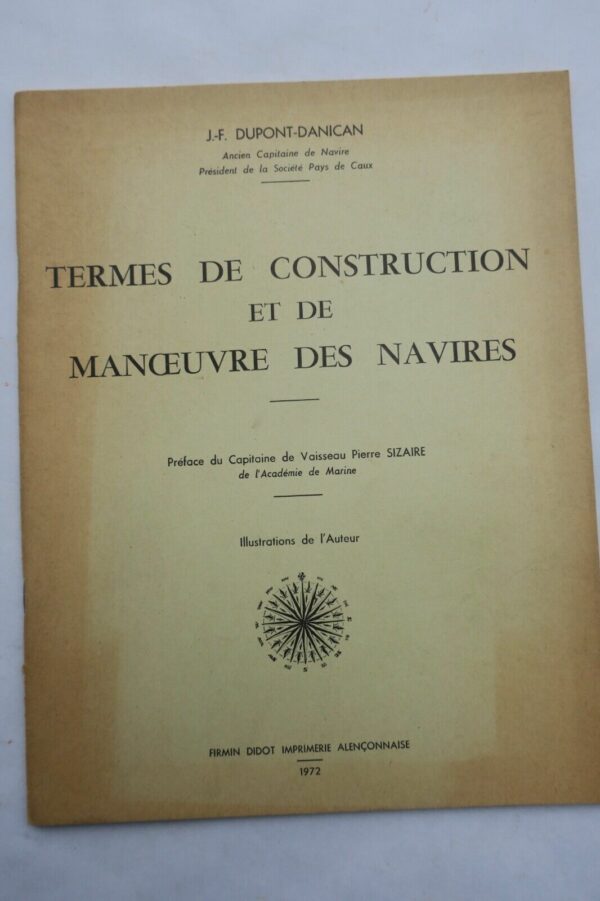 MARINE termes de construction et de manoeuvre des navires