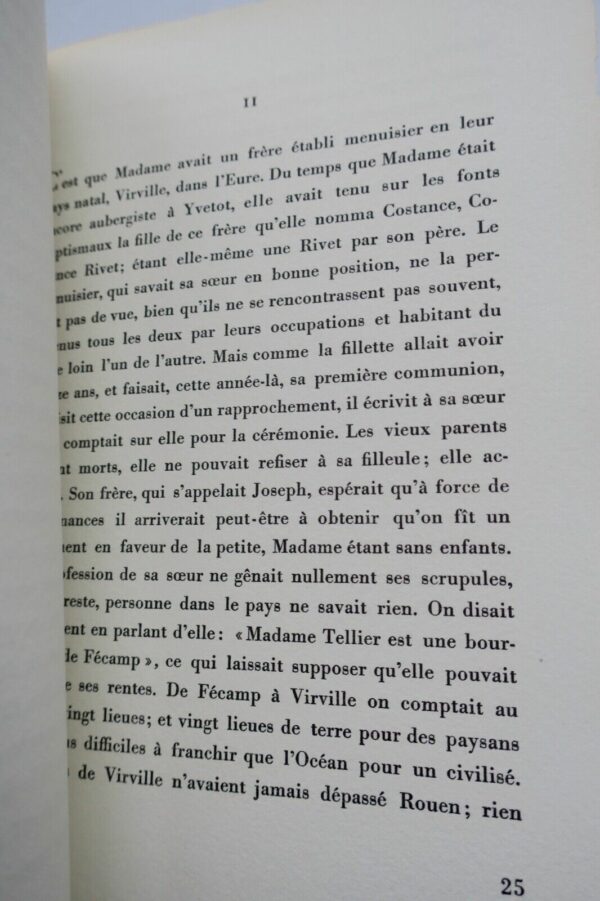 MAUPASSANT GUY. La maison Tellier. Histoire d'une fille de ferme – Image 8