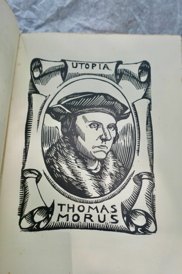 MORUS THOMAS (MORE THOMAS) L'UTOPIE A L'Enseigne du Pot Cassé – Image 7