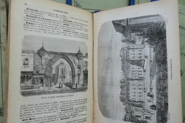 Manche  - 12 gravures et une carte   Adolphe Joanne***Geographie  50 – Image 5