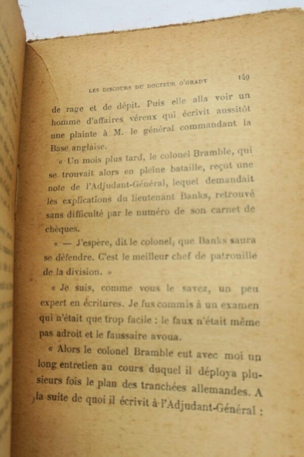 Maurois, André. Les Discours du Docteur O'Grady + dédicace – Image 4