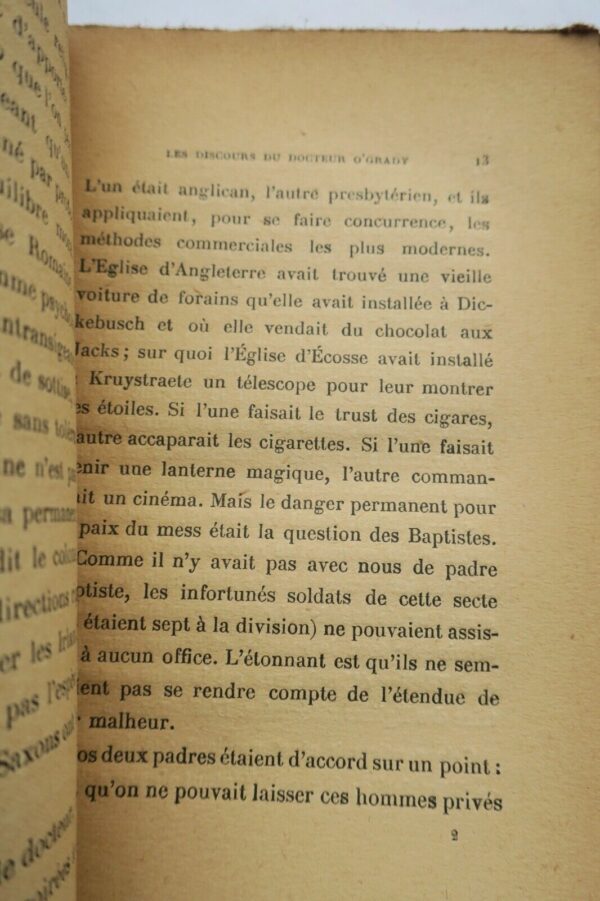 Maurois, André. Les Discours du Docteur O'Grady + dédicace – Image 7