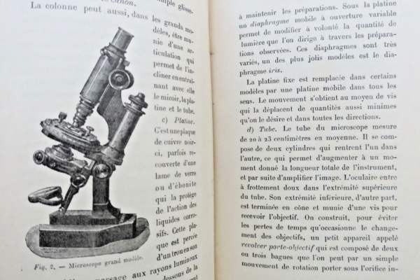 Microscope et ses Applications 1893