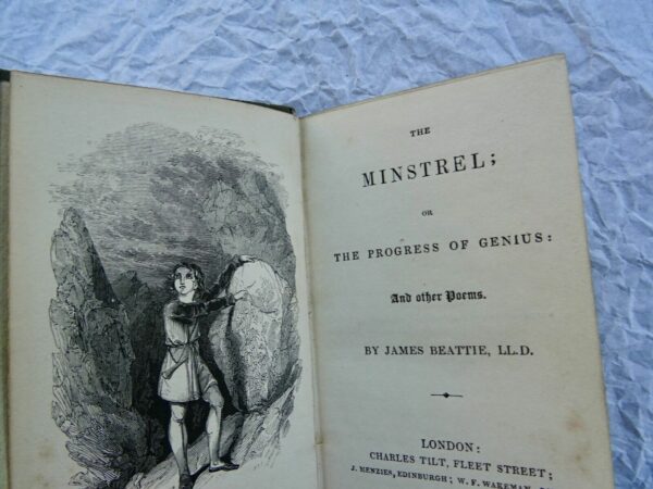 Minstrel or the progress of genius 1836  MINI – Image 7