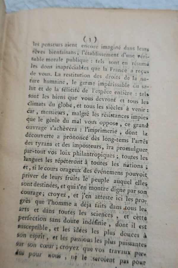 Mirabeau Discours de monsieur Mirabeau l'ainé sur l'éducation nationale  1791 – Image 5