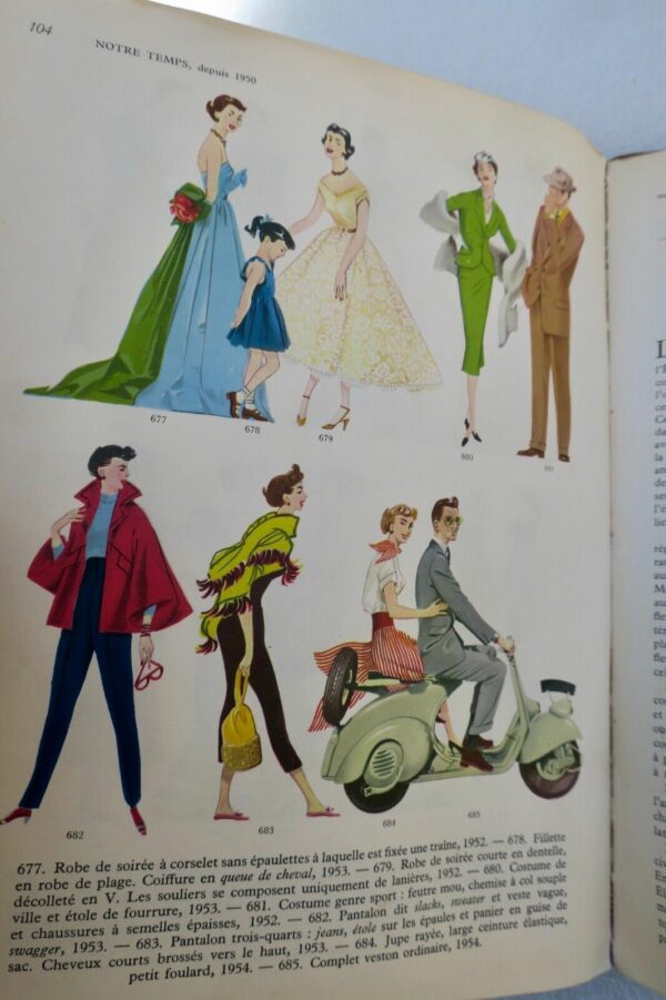 Mode HANSEN H. H . HISTOIRE DU COSTUME 1956 – Image 14