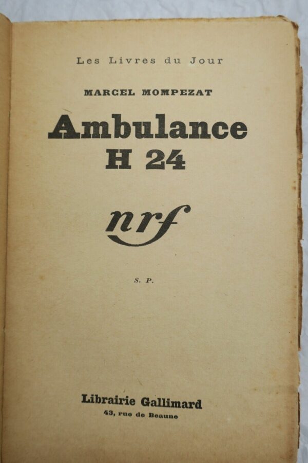 Mompezat Marcel Ambulance H24 dédicace – Image 9