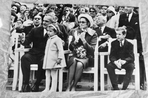 Monaco photo originale argentique Grace Kelly Prince Reignier...