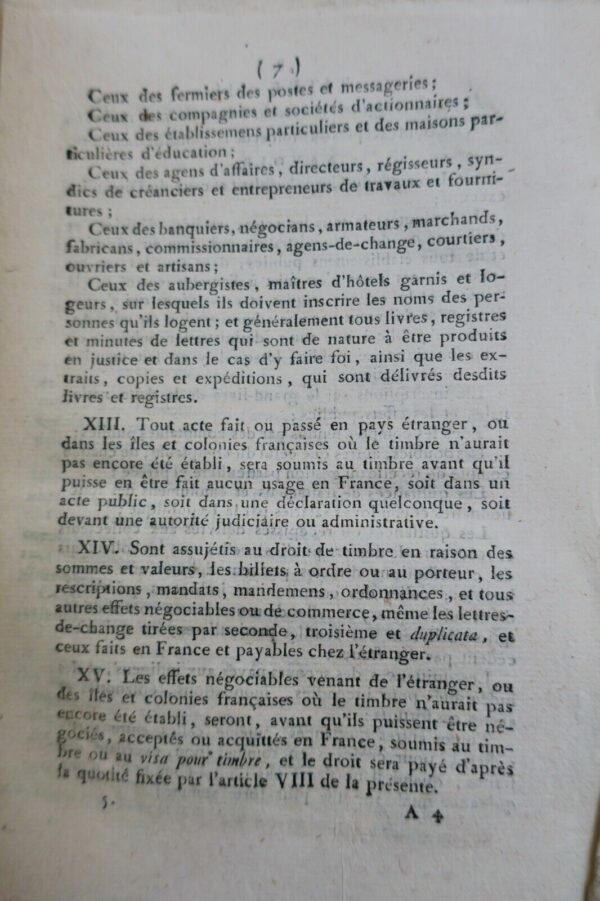 Monnaie bulletin des lois de la république REVOLUTION – Image 14