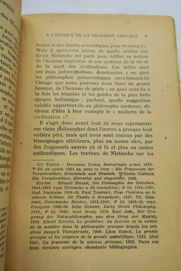 Nietzsche La naissance de la philosophie à l'époque de la tragédie grecque – Image 6