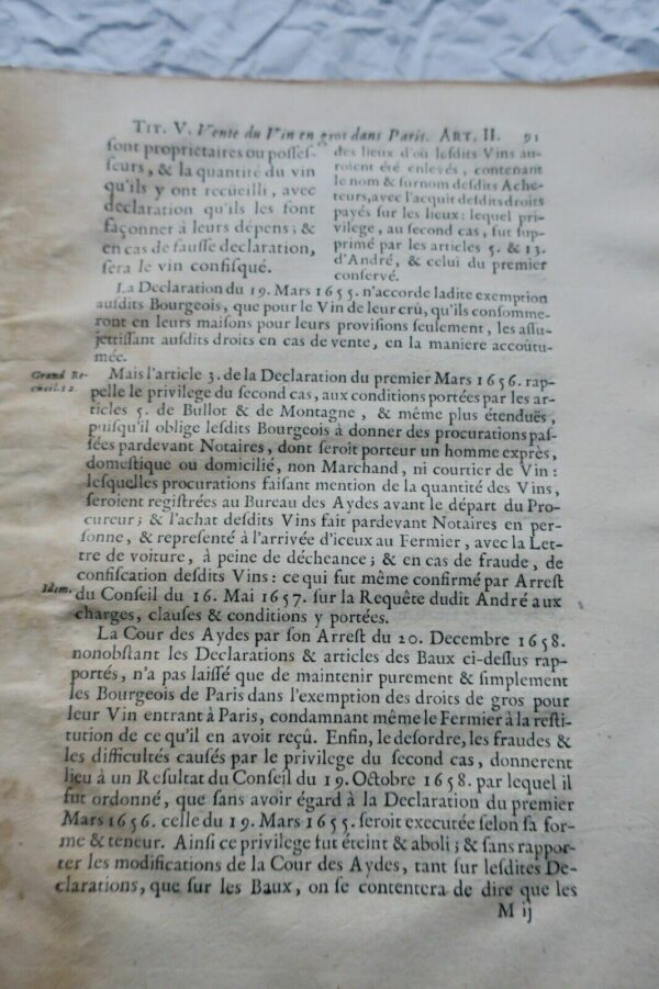 Ordonnances de Louis XIV, Roy de France et de Navarre 1720-1727 – Image 4