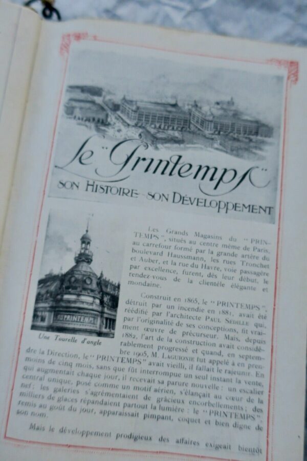 PARIS - AGENDA des GRANDS MAGASINS du PRINTEMPS 1914 – Image 10