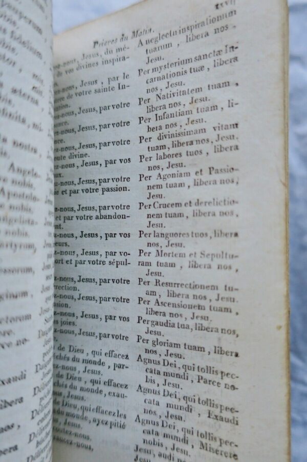 PAROISSIEN COMPLET, LATIN-FRANCAIS 1806 – Image 8