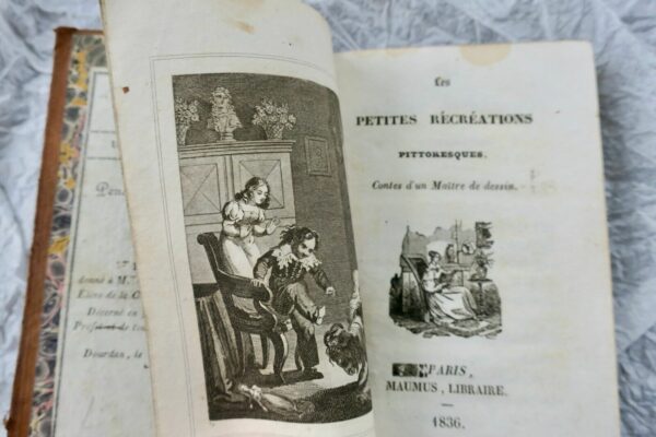 PETITES RECREATIONS PITTORESQUES- CONTES D'UN MAITRE DE DESSIN 1836 – Image 7