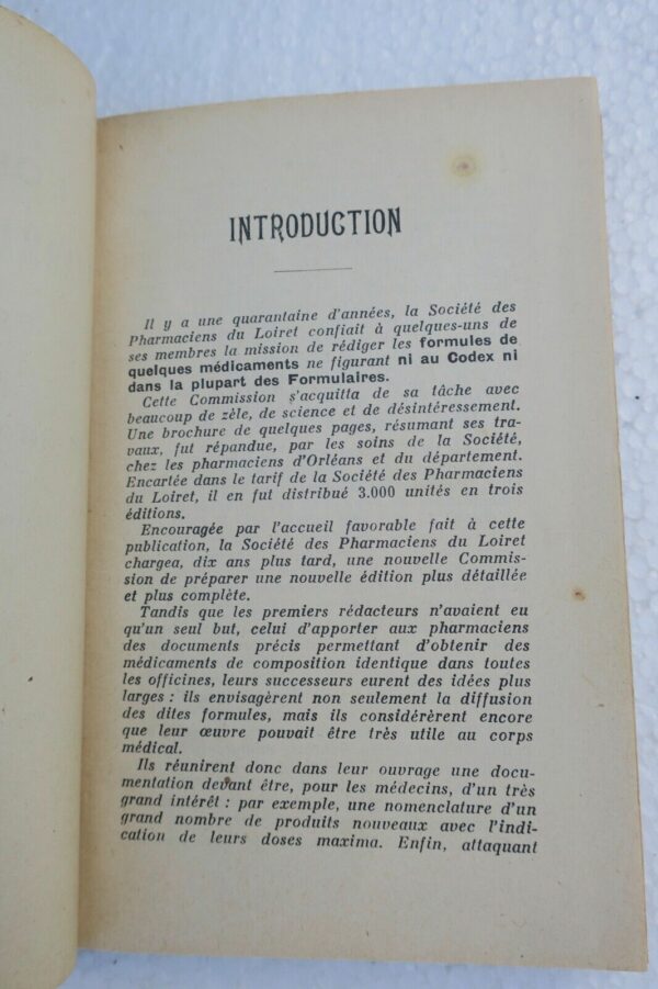 Pharmacie Formulaire des Pharmaciens Français. 1933 – Image 7