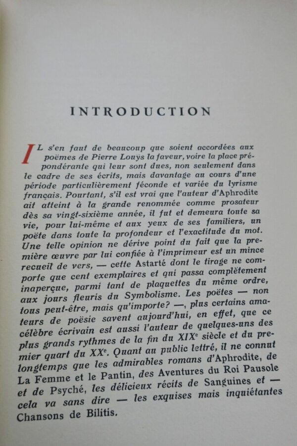 Pierre Louÿs Les poëmes de Pierre Louÿs 1887-1924 LE DANTEC – Image 5