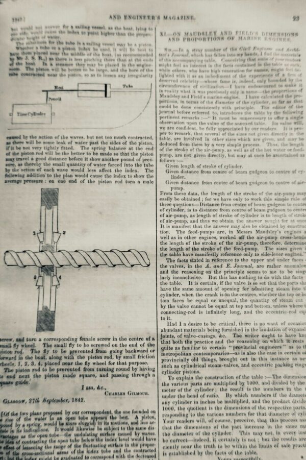 Practical Mechanic and Engineer's Magazine, Volume I 1842 – Image 4