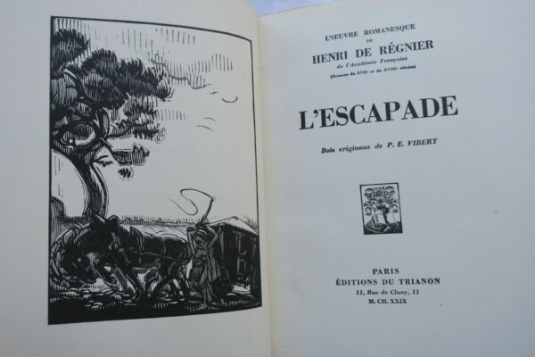 REGNIER L'Escapade 1929 illustré par Vibert – Image 7