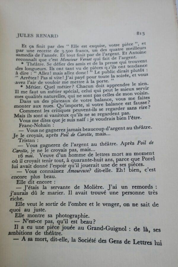 RENARD (Jules)  Journal Inédit 1887-1895, 1896-1899, 1900-1902, 1903-1905 – Image 9