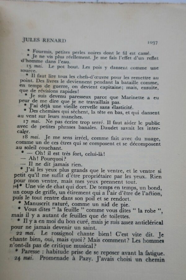 RENARD (Jules)  Journal Inédit 1887-1895, 1896-1899, 1900-1902, 1903-1905 – Image 10